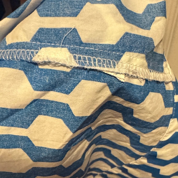 Boden Blue and White Midi Dress - Picture 6 of 9